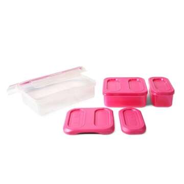 Arctic Zone 8Pc Meal Set - Stylish & Functional Containers