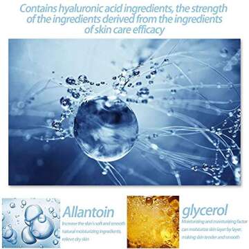 RABIOTA Under Eye Patches,30 pairs Hyaluronic Acid Anti-Aging Under Eye Mask, Collagen Under Eye Gel...