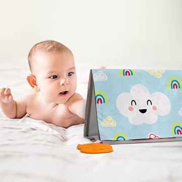 ZICOTO Soft Tummy Time Book - Safe Baby Development Toy