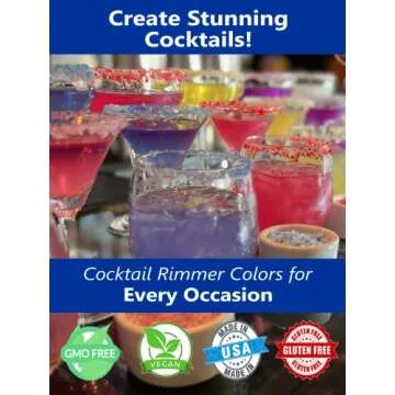 Snowy River Black Cocktail Sugar - Natural Rimmer 4oz