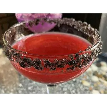 Snowy River Black Cocktail Sugar - Natural Rimmer 4oz