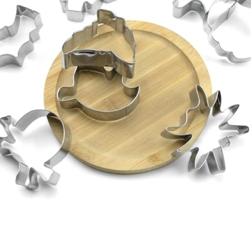 Halloween Cookie Cutter Set - 8 Stainless Steel Shapes