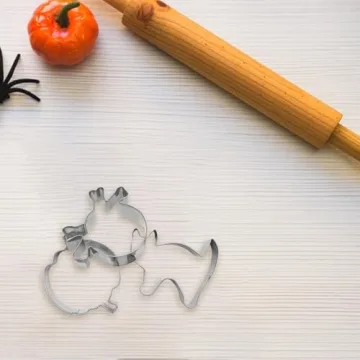 Halloween Cookie Cutter Set - 8 Stainless Steel Shapes