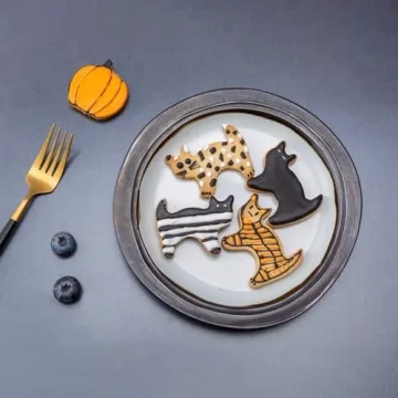 Halloween Cookie Cutter Set - 8 Stainless Steel Shapes