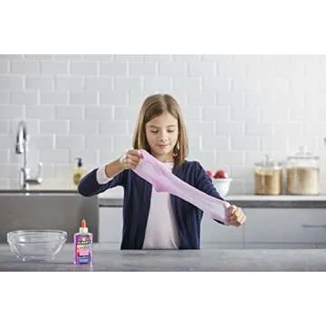 Elmer's Washable Translucent Color Glue, Great For Making Slime, Assorted Colors, 5 Ounces Each, 4 Count, 5 Oz., Standard Packaging