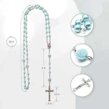 Boys My First Baby Rosary & Keepsake Box