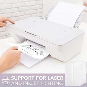 VOISEN 60Pack Vellum Jackets for 5x7 Invitations,115GSM Pre Folded Vellum Wraps, Wedding Birthday In...