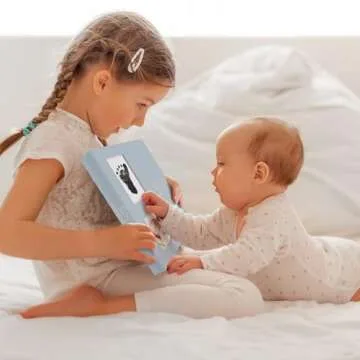 Keepsake Baby Memory Book for First 5 Years with Photoslots