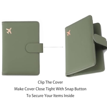 Melsbrinna Waterproof Passport Holder for Travel