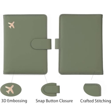 Melsbrinna Waterproof Passport Holder for Travel