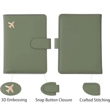 Melsbrinna Waterproof Passport Holder for Travel