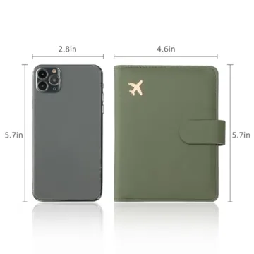 Melsbrinna Waterproof Passport Holder for Travel