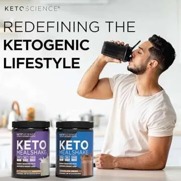 Keto Science Ketogenic Meal Shake - Chocolate Flavor