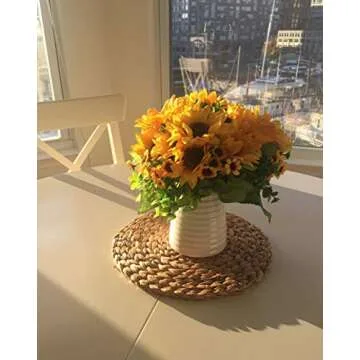 Yesland Rattan Placemats - Elegant, Durable, Easy Care