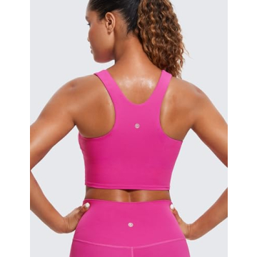 CRZ YOGA Butterluxe Racerback Sports Bra - Women’s Ultimate Comfort