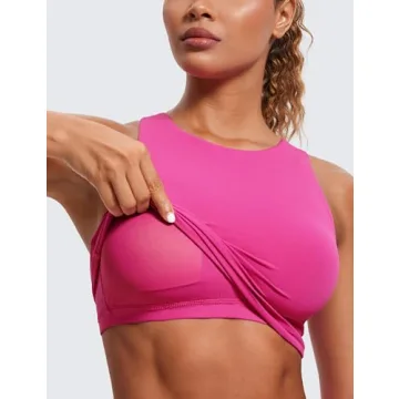 CRZ YOGA Butterluxe Racerback Sports Bra - Women’s Ultimate Comfort