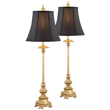 Regency Hill Juliette Buffet Table Lamps Set of 2 36.5"