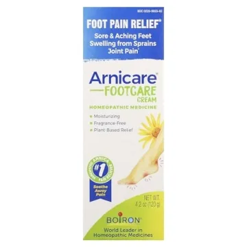 Boiron Arnica Footcare Cream for Effective Pain Relief