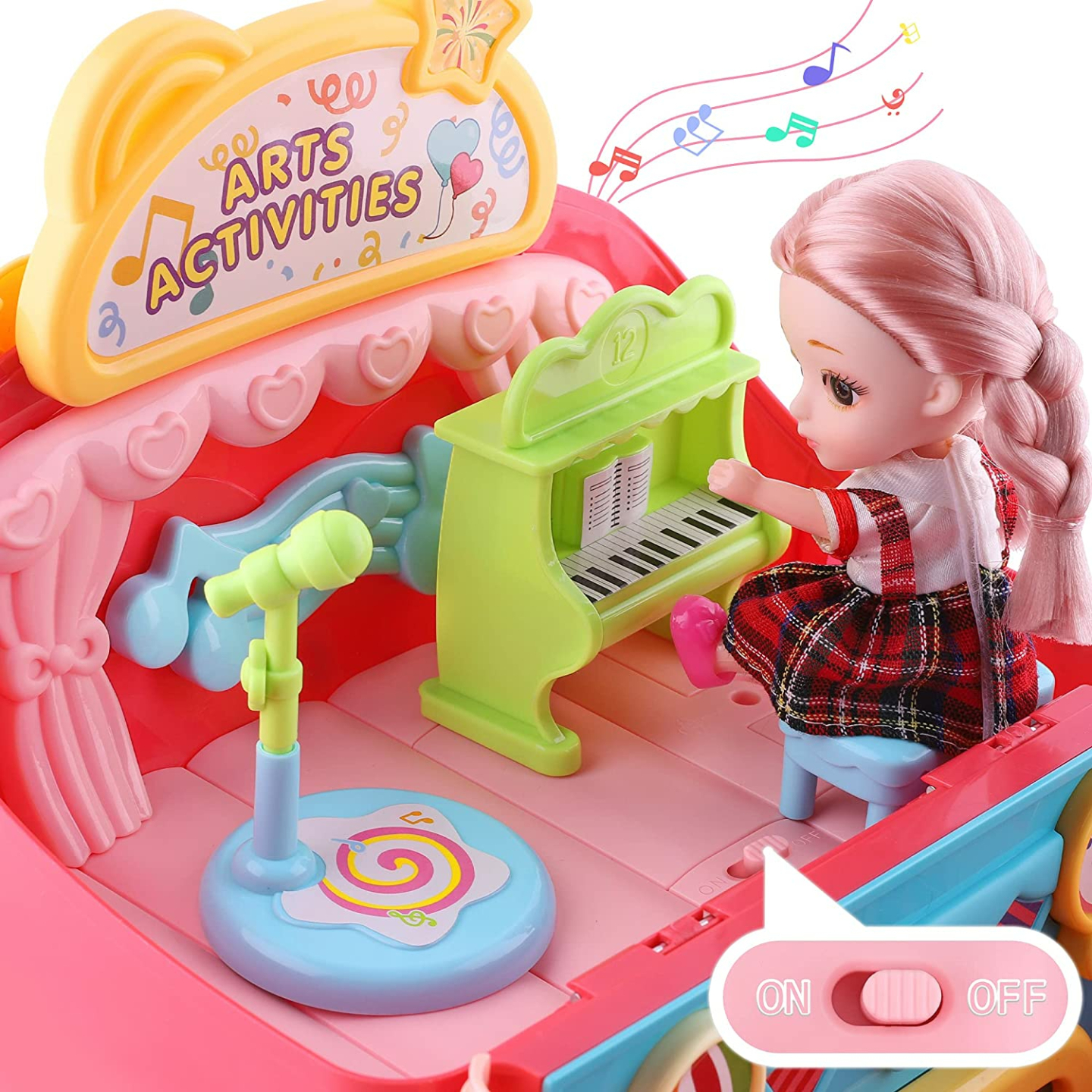 Dollhouse Playset for Kids - Fun & Portable!