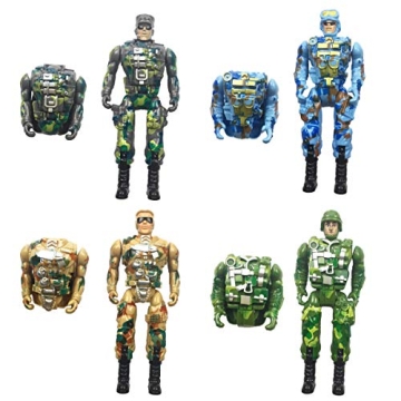 Jumbo Soldier Deformation Easter Eggs for Kids