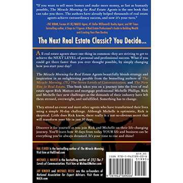 The Miracle Morning for Real Estate Agents: It's Your Time to Rise and Shine