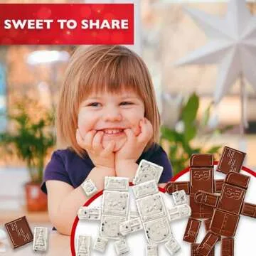 Chocolate XL Build a Santa and Snowman 4 Pack Gift