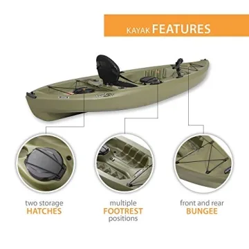 Lifetime Tamarack Angler Sit-On-Top Kayak for Fishing