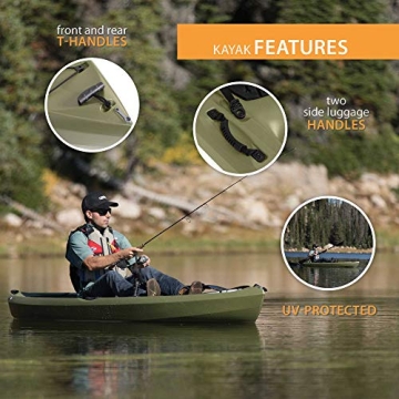 Lifetime Tamarack Angler Sit-On-Top Kayak for Fishing