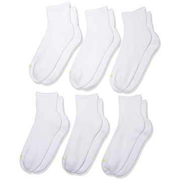 HUE Women's Mini Crew Sock 6 Pairs - Comfort & Style