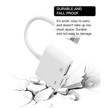 Apple Certified USB OTG Adapter for Quick Charging & File Transfer