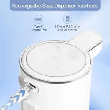Touchless Automatic Soap Dispenser with Adjustable Levels