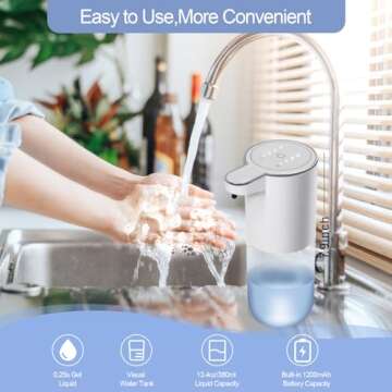 Touchless Automatic Soap Dispenser with Adjustable Levels
