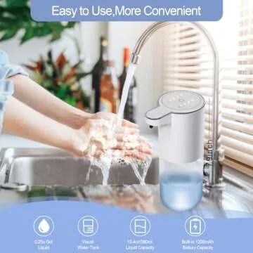 Touchless Automatic Soap Dispenser with Adjustable Levels