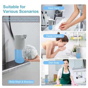 Touchless Automatic Soap Dispenser with Adjustable Levels