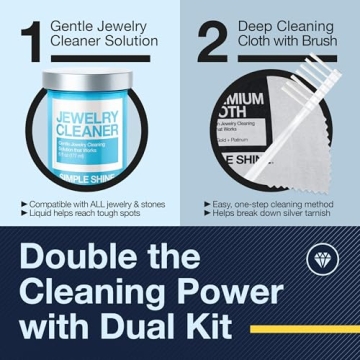 Jewelry Cleaning Kit - Simple Shine for All Jewelry Types