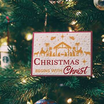 OLYCRAFT 2pcs Self-Adhesive Silk Screen Printing Stencils Christmas Theme Mesh Transfers Stencil Washable Reusable Silkscreen Stencil for Printing on Wood T-shirts Canvas Fabric - 28x22cm/11x8.5 inch