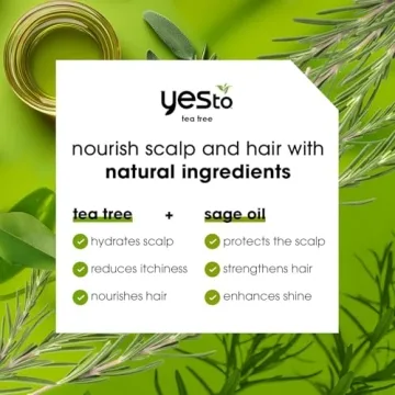 Yes To Tea Tree Scalp Relief Conditioner - Hydration & Soothing