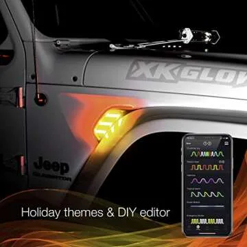 XKGLOW XK-Vent-RGB-KIT - Jeep Wrangler LED Lights