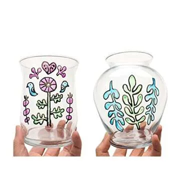 Sakura 38495 2-Piece Glaze 3-Dimensional Glossy Ink Pen Set, Gloss Black