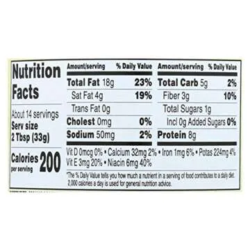 Santa Cruz Organic No Stir Peanut Butter 16 oz - Creamy Goodness