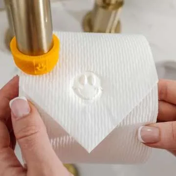 BURU SOLUTIONS Toilet Paper Stamp Fun (Smiley Face) - Add a Unique Personal Touch to Your Bathroom D...