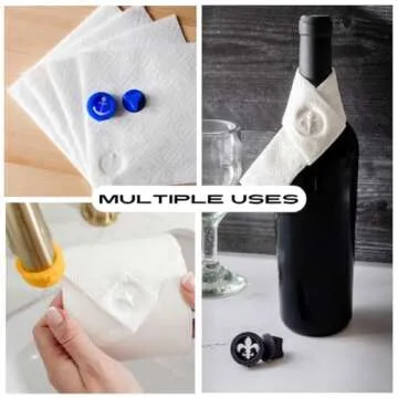 BURU SOLUTIONS Toilet Paper Stamp Fun (Smiley Face) - Add a Unique Personal Touch to Your Bathroom Decor! Enhance Your Home Decor. Ideal for Housekeeping, Hotels, Rentals, Home Staging Decor and More