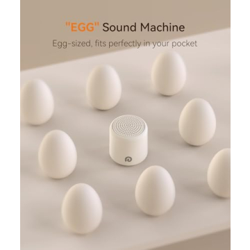 Dreamegg Portable White Noise Machine for Peaceful Sleep