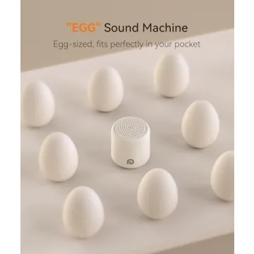 Dreamegg Portable White Noise Machine for Peaceful Sleep