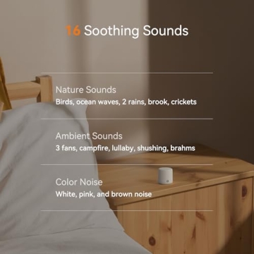 Dreamegg Portable White Noise Machine for Peaceful Sleep