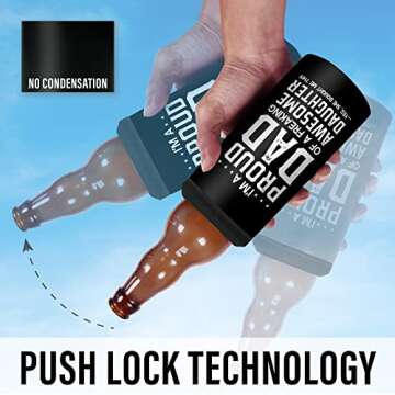 SANDJEST 4-in-1 Dad Tumbler for Perfect Gifts