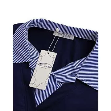 Long Sleeve Contrast Collar Shirt for Stylish Women