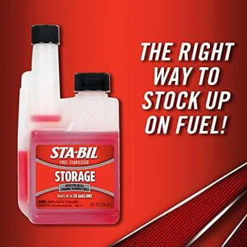 STA-BIL Fuel Stabilizer Keeps Fuel Fresh for 24 Months