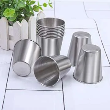 Durable Ruisita Stainless Steel Shot Cups for All Occasions