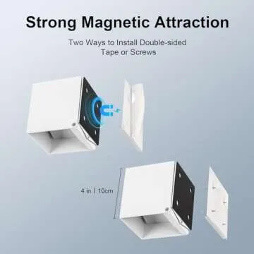 SURPALIG 2 LED Wall Sconces with Remote and 16 Colors